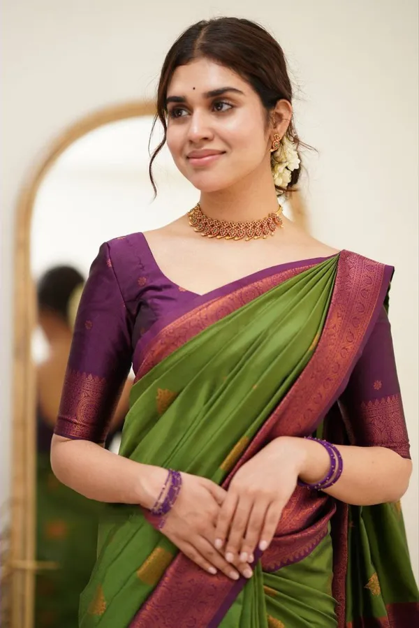 GREEN_PURE_BANARASI_SAREE